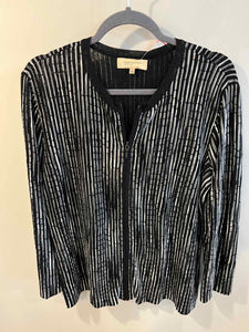 Jones New York black/white Size L sweater
