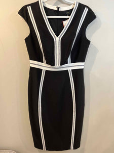 JAX black/white Size 6 dress