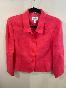 Talbots hot pink Size 12P jacket