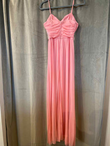 B. Darlin Pink Size 10 gown