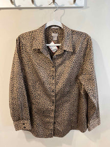 Chicos leopard Size 2 blouse