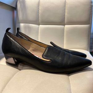 Franco Sarto Black Shoe Size 8 loafer