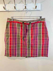 Chaps plum/green/red Size 14 skirt